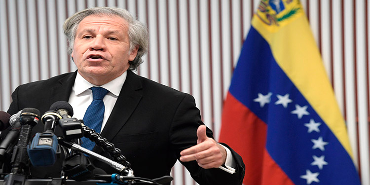 Almagro: Panorama de democracia en América es de normalidad con mucha tensión ideológica