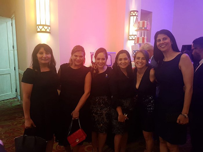 AmCham Honduras celebrando el Aniversario de Independencia 242 de Estados Unidos
