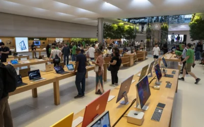 Tiendas físicas de Apple llegaron hace 25 años a EE.UU., ahora dan giro al comercio online